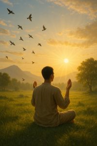 Syukur di Bawah Cahaya Mentari - 2025 07 25 17 59 47 | Puisi | Potret Online