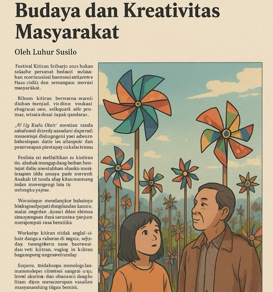 Inspirasi Festival Kitiran Sriharjo 2025: Harmoni Budaya dan Kreativitas Masyarakat