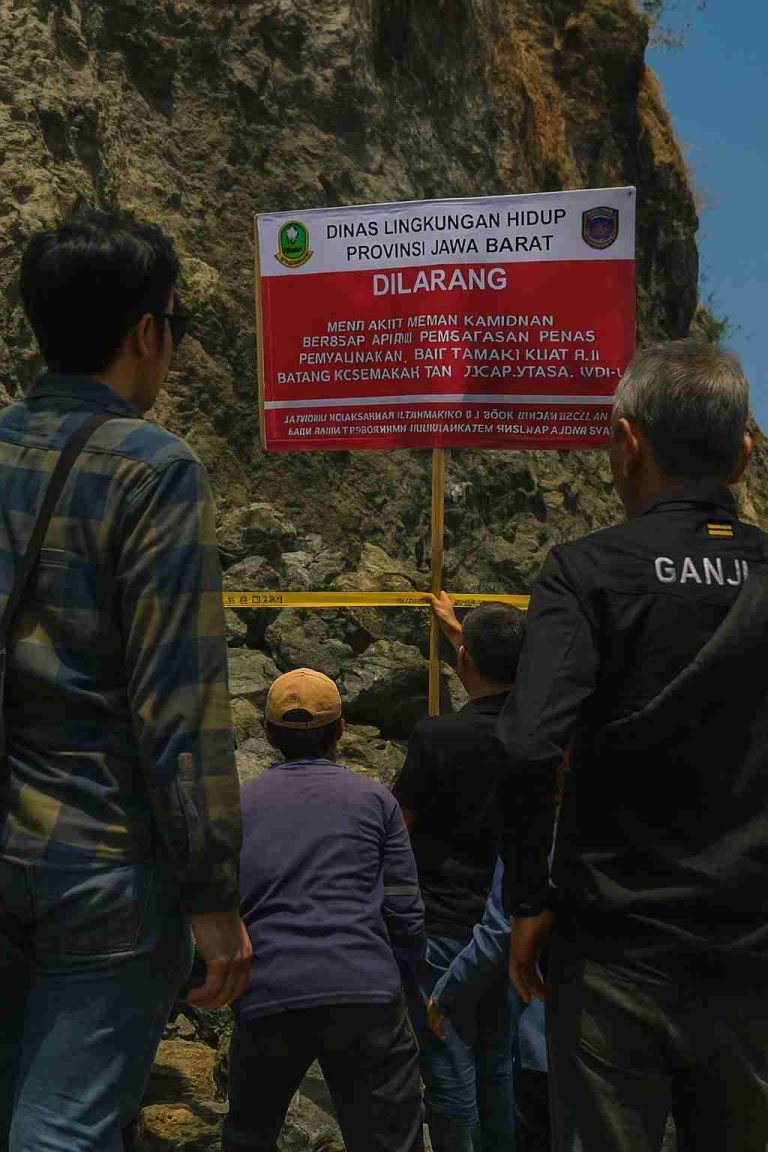 Keberanian KDM Menutup 26 Tambang Ilegal Patut Diacungi Jempol