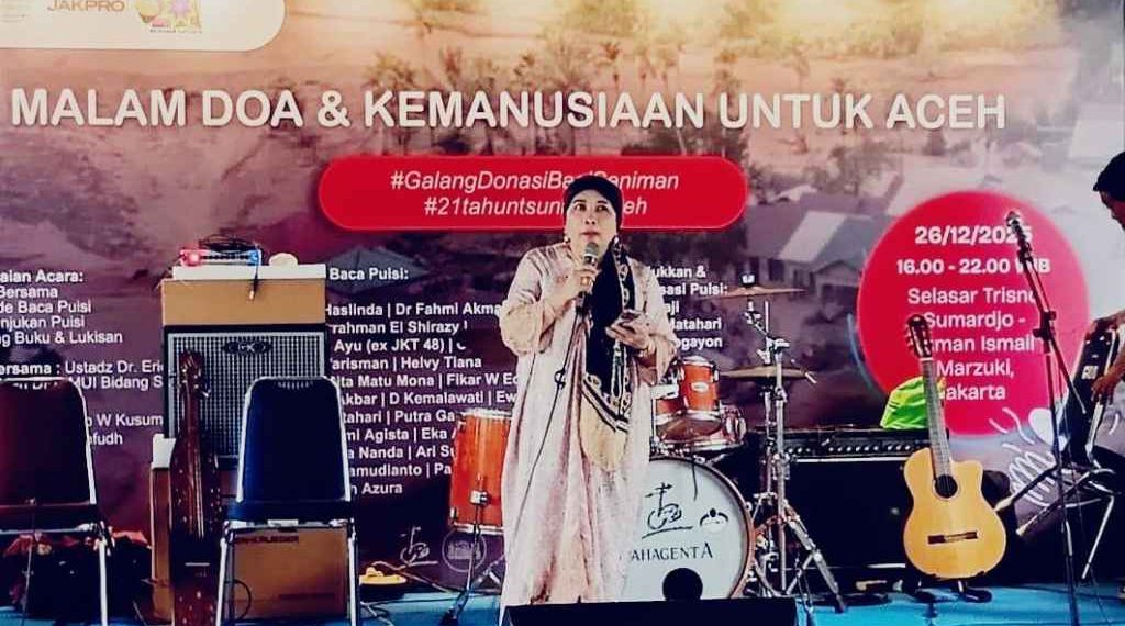 Halimah Munawir Gugat Diam atas Bencana Aceh di TIM
