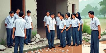 Robohnya Sekolah Kami di Tanah Gayo