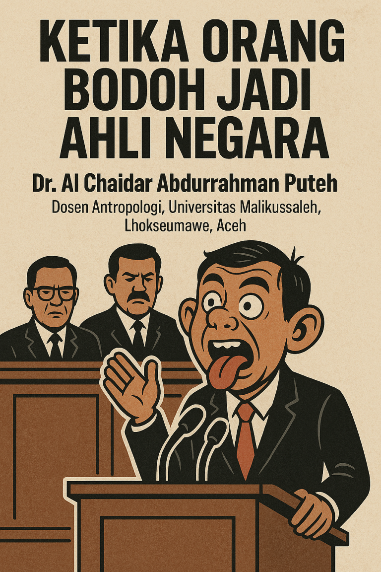 Ketika Orang Bodoh Jadi Ahli Negara