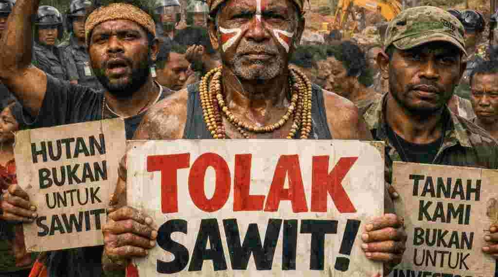 Warga Papua Mulai Berani Menolak Perusahaan Sawit