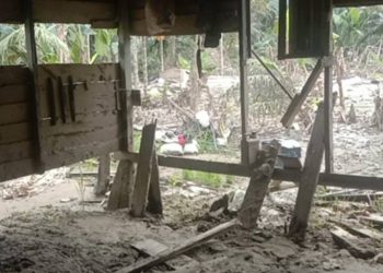 Orangtuaku dan Keluargaku Tidur dan Menginap di Jalan yang Lembab