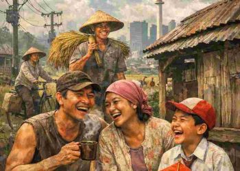 Biar Banyak Miskin,Tapi Penduduknya Bahagia