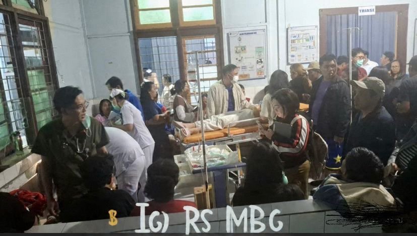 MBG Tomohon Makan Korban