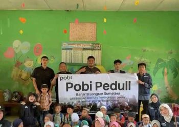 Tim POBI Peduli Dan Para Duta Wisata Aceh Tamiang Menghadirkan Kembali Senyum Anak-Anak