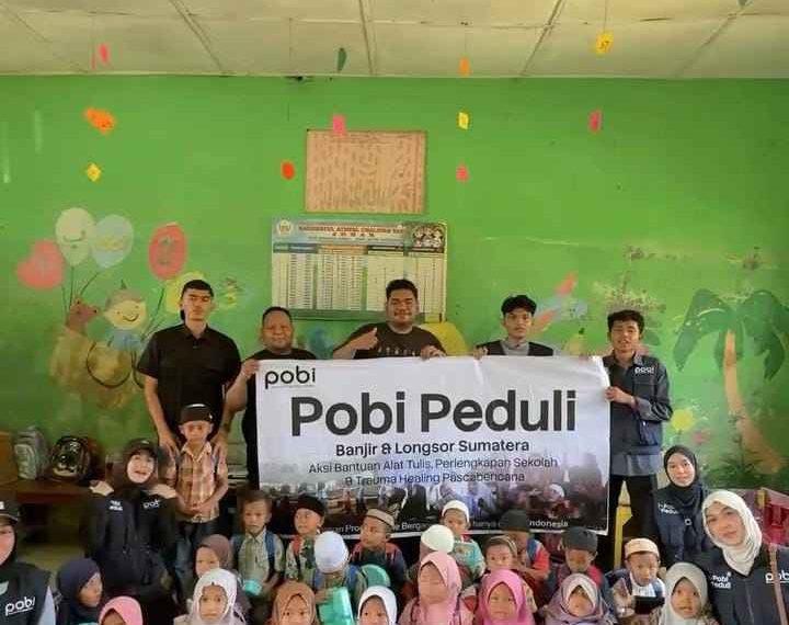 Tim POBI Peduli Dan Para Duta Wisata Aceh Tamiang Menghadirkan Kembali Senyum Anak-Anak