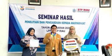 Bangga! Mahasiswa STP Riau Raih Juara 3 di Ajang Competition of Science and Mathematics Jenjang Perguruan Tingkat Nasional
