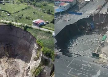 Fenomena Aneh, Muncul Lubang Raksasa di Aceh dan Shanghai China