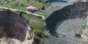 Fenomena Aneh, Muncul Lubang Raksasa di Aceh dan Shanghai China