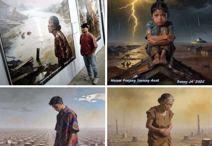 Membaca Bencana Dari Kanvas Digital