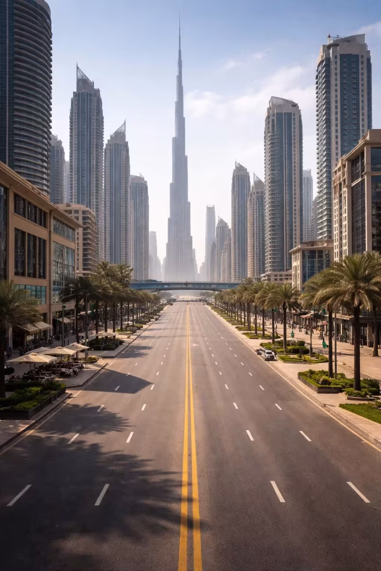 Dubai Kota Impian Pelan-pelan Menuju Kota Hantu