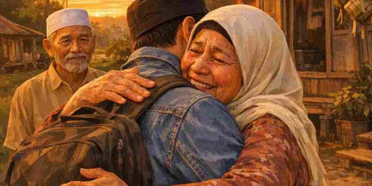 Emak Mananti Lebaran