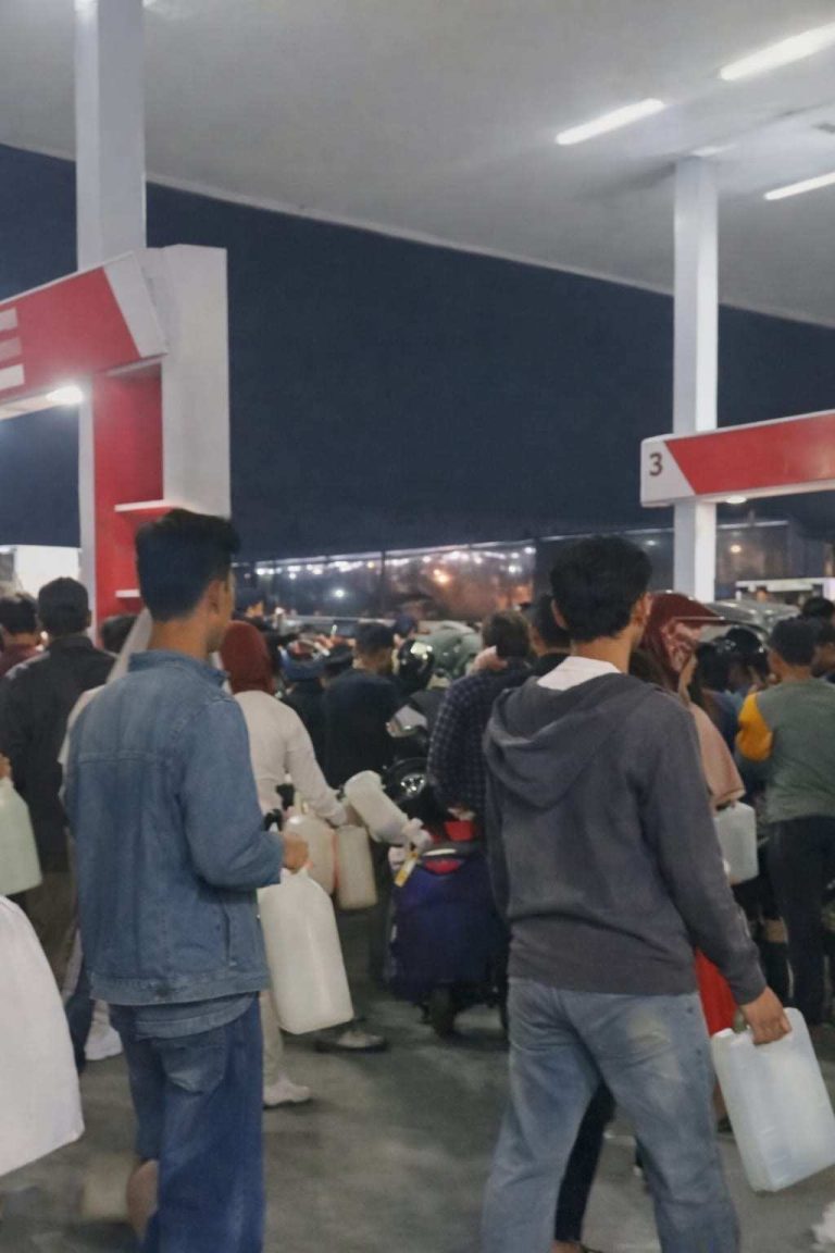 Gara-gara Ucapan Bahlil, Terjadi Panic Buying BBM di Aceh