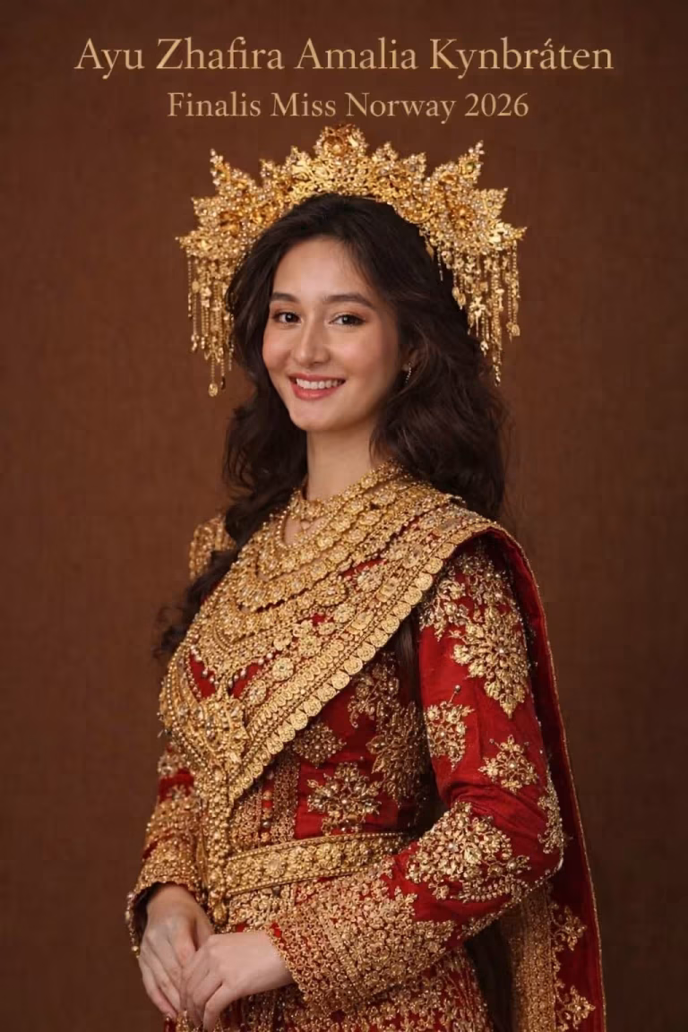 Mengenal Ayu Zhafira, Finalis Miss Norway Berdarah Sumatera Barat