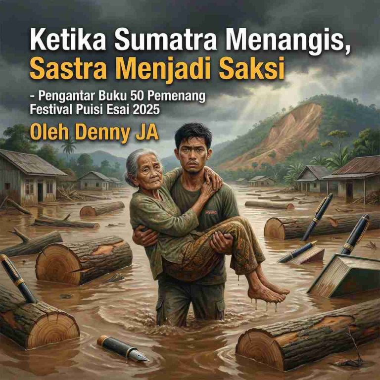 Ketika Sumatera Menangis, Sastra Menjadi Saksi