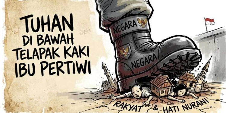 Tuhan di Bawah Telapak Kaki Ibu Pertiwi