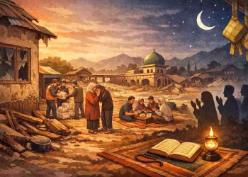 Kehidupan pasca-bencana di desa_11zon