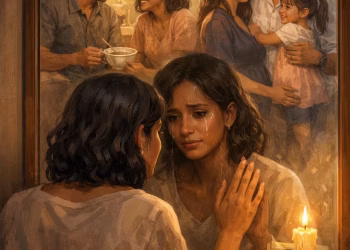 Kenangan yang terlupakan di cermin