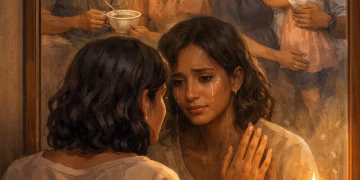 Kenangan yang terlupakan di cermin