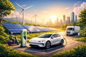 Transisi energi dan kendaraan listrik di Indonesia