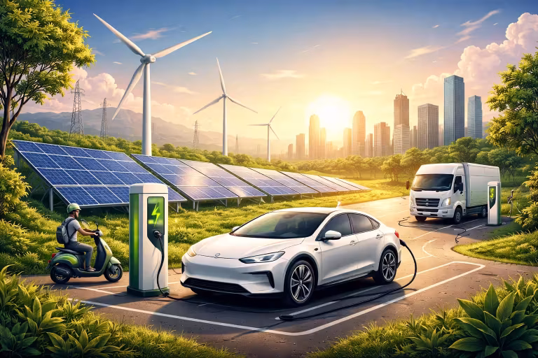 Transisi Energi Kendaraan Listrik