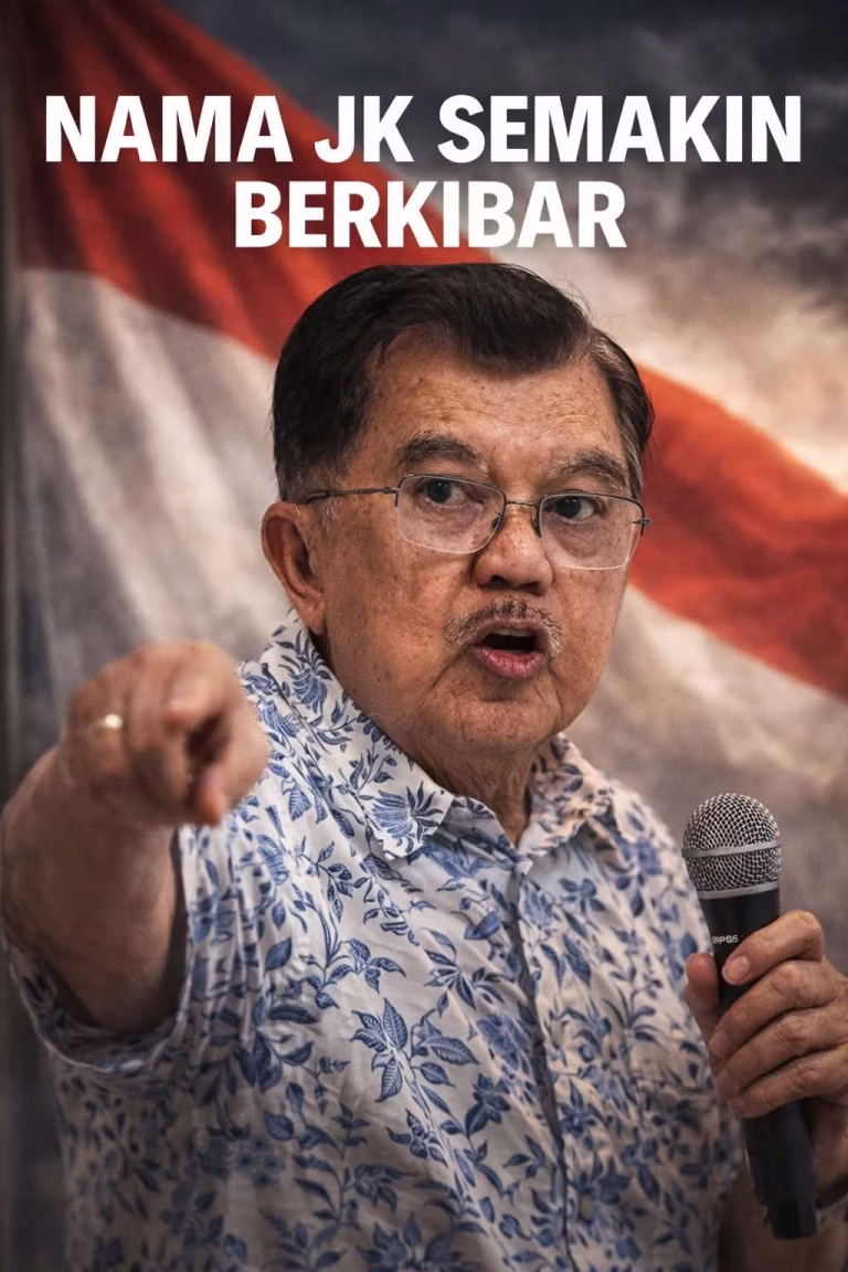 Nama JK Semakin Berkibar Usai Nyenggol Ijazah Jokowi dan Dilaporkan Kader PSI ke Polisi