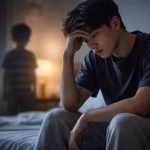 Ilustrasi kecemasan orang dewasa yang berkaitan dengan pengalaman masa kecil