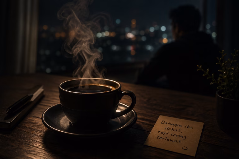 Kita Sibuk Mengejar Bahagia, tapi Lupa Bahagia