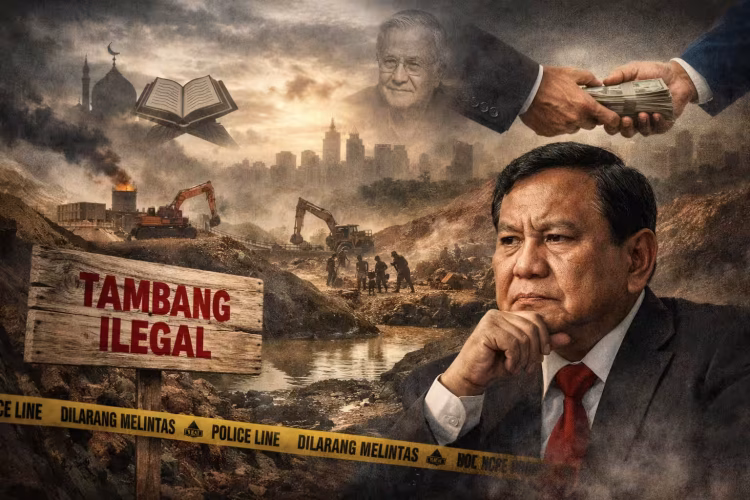 Illegal mining and corruption in Indonesia