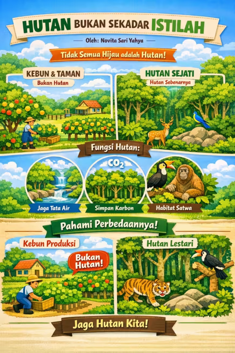 Hutan Bukan Sekadar Istilah