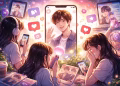 K-pop fans immersed in digital devotion