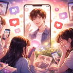 K-pop fans immersed in digital devotion