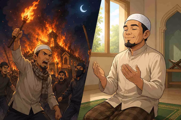 Atas Nama Tuhan, Tapi Kejamnya Bukan Main: Alarm Dari Romo Mangun Untuk Kita Yang Fanatik