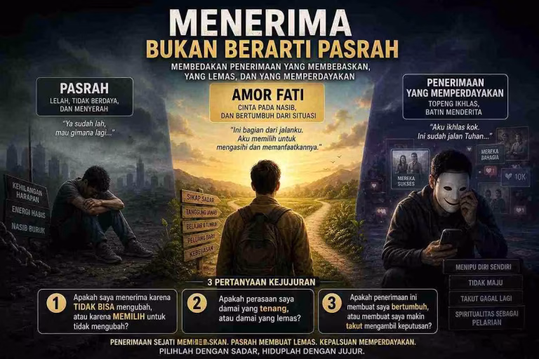 Mencintai Nasib Atau Pasrah Belaka?