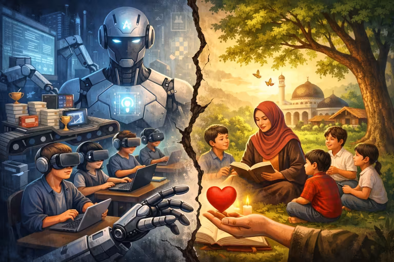 Beyond Technological Achievement: Ketika Pendidikan Terlalu Sibuk Mengejar Mesin dan Mulai Kehilangan Manusia