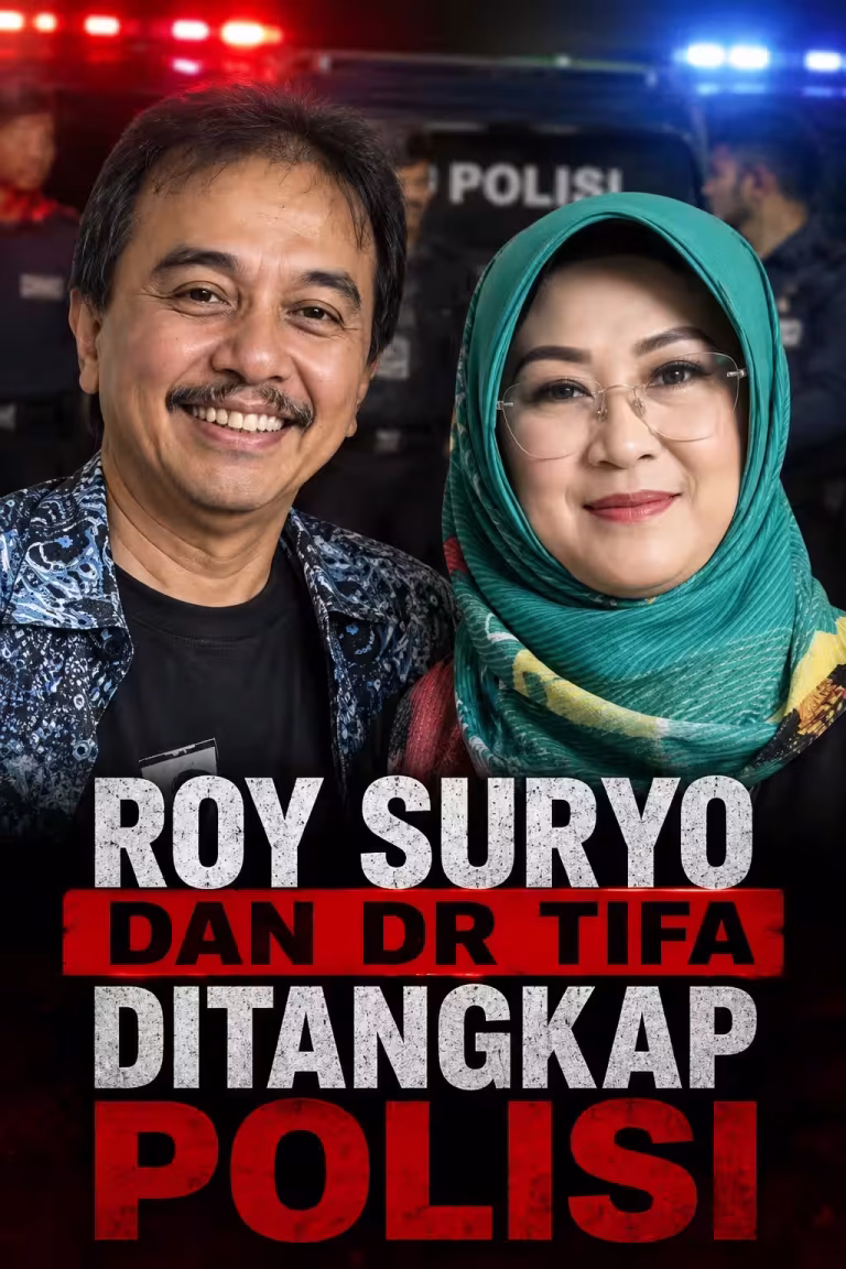 Akhirnya Roy Suryo dan dr Tifa Ditangkap, Termul Sepertinya Senang