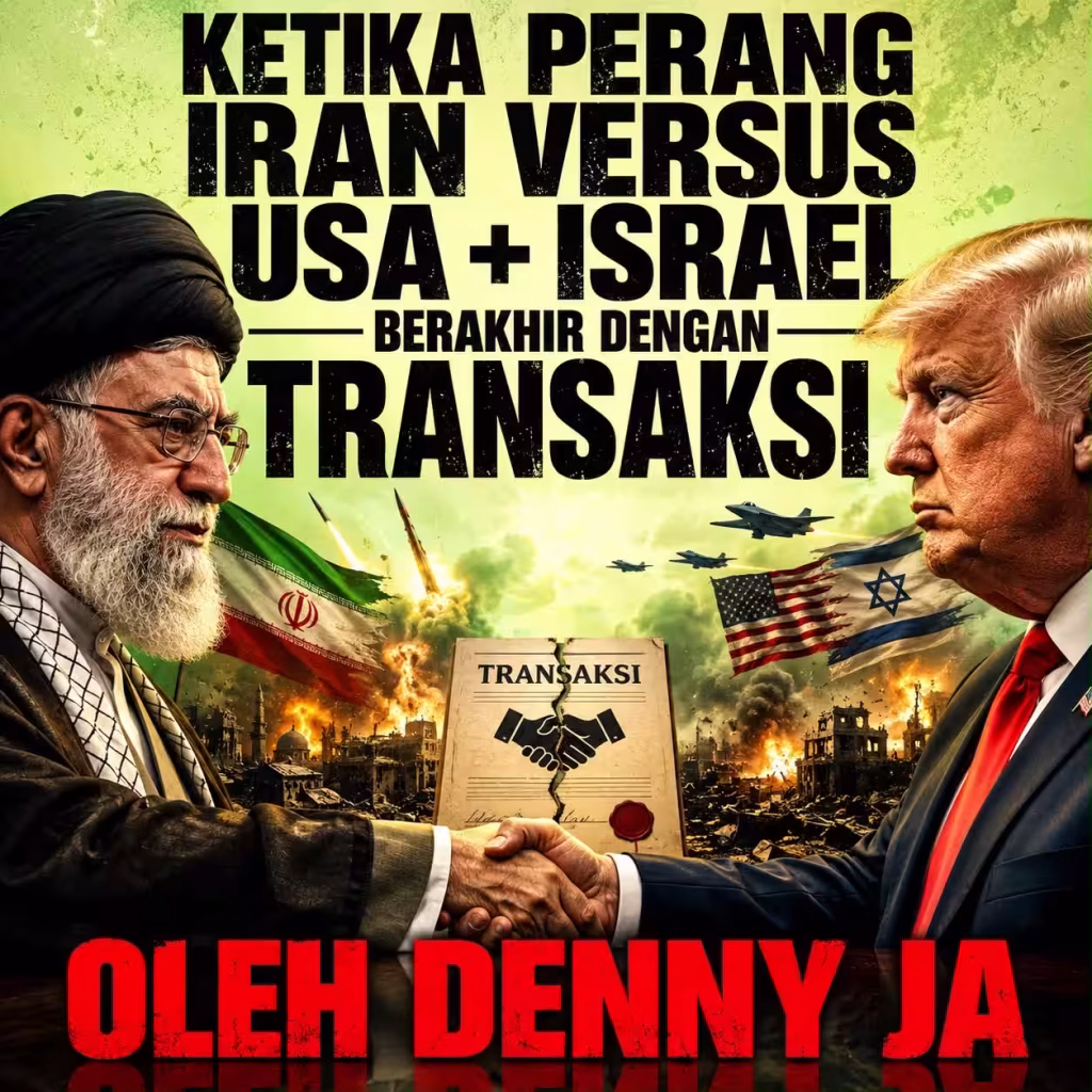 Ketika Perang Iran Versus USA+Israel Berakhir Dengan Transaksi