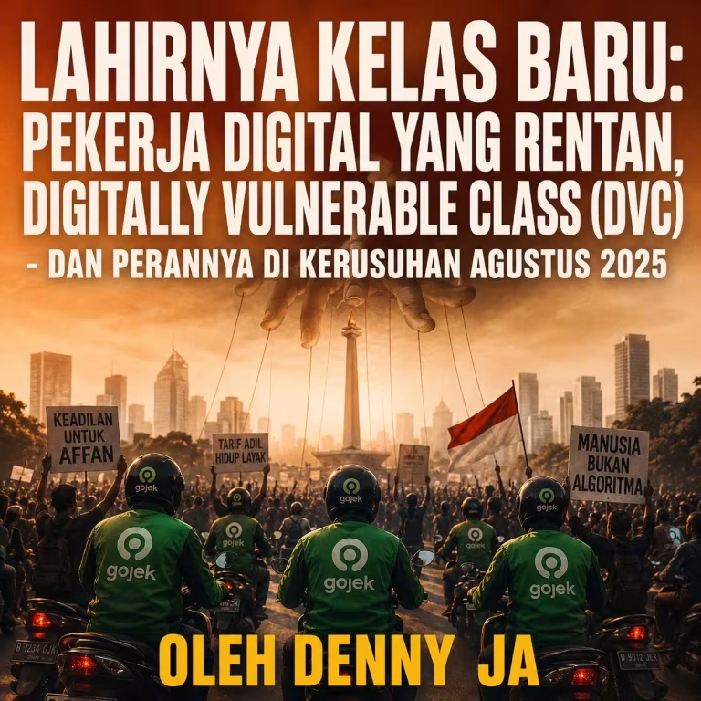 Lahirnya Kelas Baru: Pekerja Digital yang Rentan, Digitally Vulnerable Class (DVC)