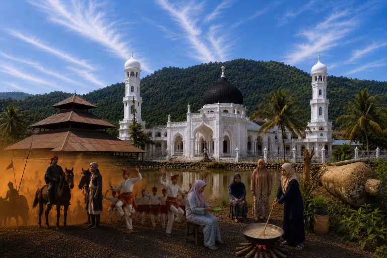 Uroe Asyura di Desa Teuku Umar