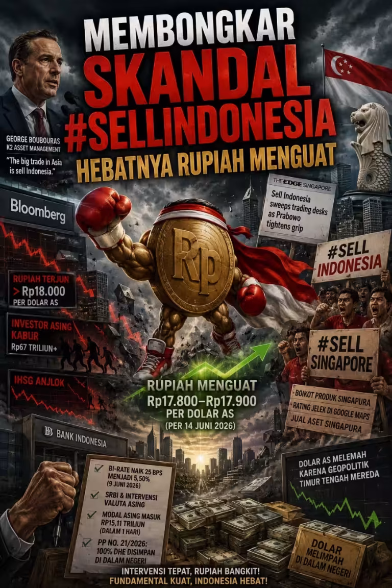 Membongkar Skandal #SellIndonesia, Hebatnya Rupiah Menguat