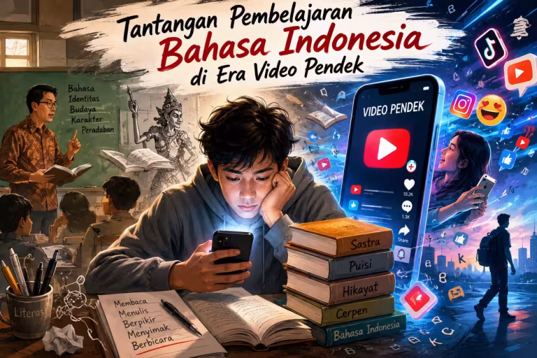 Tantangan Pembelajaran Bahasa Indonesia di Era Video Pendek