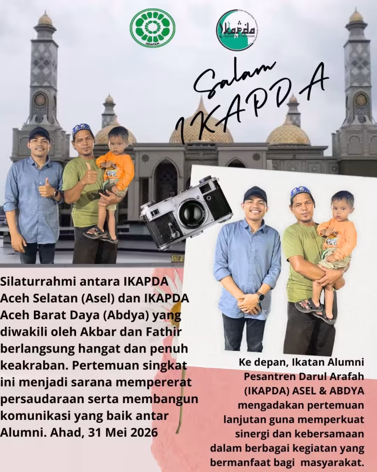 Menjalin Kembali Jejak Persaudaraan dalam Silaturrahmi IKAPDA Asel dan Abdya