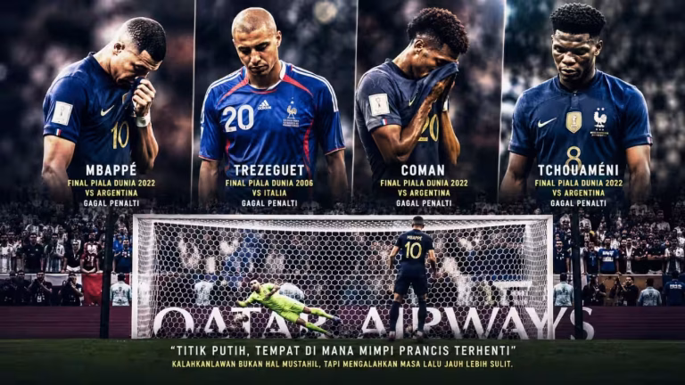 Hantu Penalti Momok Bagi Les Blues Prancis 