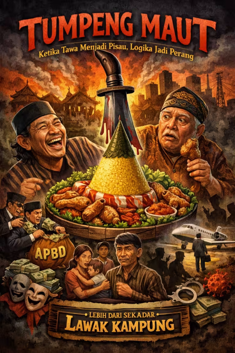 Tumpeng Maut: Ketika Tawa Menjadi Pisau, Logika Jadi Perang