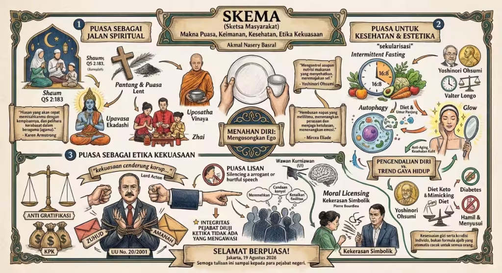 Makna Puasa, Keimanan, Kesehatan, Etika Kekuasaan 